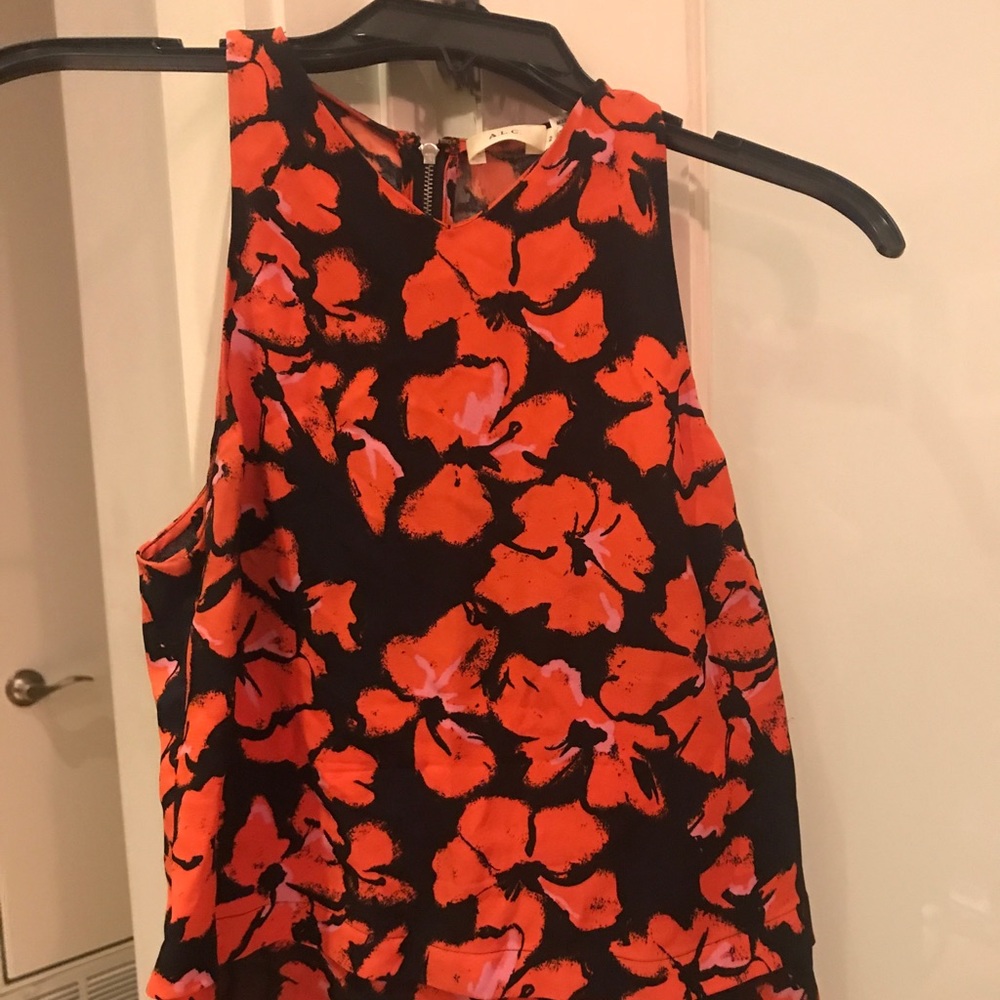 ALC silk printed tank
